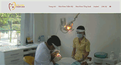 Desktop Screenshot of nhakhoathienbao.com